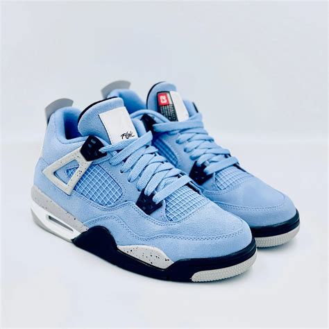 Jordan 4 Retro GS 'University Blue' Unboxing .